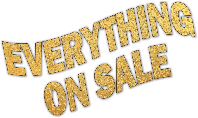 everything on sale